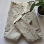 양가죽 바지 남성용 모피 코튼 바지 중년 및 노인 정품 가죽 두꺼운 울 안감 여성용 하이웨이스트 양털 가죽 바지