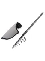 진동 스트레이트 핸들 루어 낚싯대 SHADOW 휴대용 11단 수출용 25 추천 낚싯대 카본 스트림 중국 맥케이 - 이미지 3