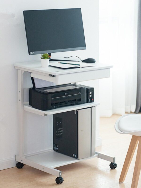 슈퍼 가치 소형 아파트 이동식 데스크탑 컴퓨터 테이블 홈 침실 침대 옆 탁자 싱글 미니 책상