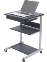 슈퍼 가치 소형 아파트 이동식 데스크탑 컴퓨터 테이블 홈 침실 침대 옆 탁자 싱글 미니 책상 - 이미지 5