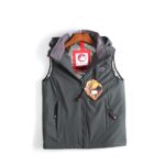 외국 무역 오리지널 가을과 겨울 야외 레저 스포츠 두꺼운 따뜻한 면 조끼 다중 포켓 작업복 면 재킷 조끼 남성 재킷 - 이미지 2