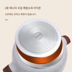 사우나 치킨 냄비 해산물 스튜 냄비 요리 냄비 마이판 돌찜통 올인원 가정용 유도 조리기 전용 상업용 레스토랑 다층 - 이미지 4