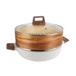 사우나 치킨 냄비 해산물 스튜 냄비 요리 냄비 마이판 돌찜통 올인원 가정용 유도 조리기 전용 상업용 레스토랑 다층 - 이미지 5