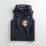 외국 무역 오리지널 테일 상품 남성 겨울 야외 두꺼운 코튼 조끼 후드 방풍 따뜻한 재킷 작업복 코튼 코트 대형 사이즈