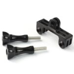 GoPro13/Insta360 더블 헤드 어댑터 브라켓에 적합한 Feichao 스포츠 카메라 더블 헤드 브라켓 마운트 - 이미지 2