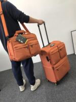수출 여행 가방 트롤리 케이스에 넣을 수 있는 다기능 탑승 가방 싱글 숄더 크로스바디 단거리 짐 가방 엄마와 아이 가방