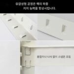 랙은 간단하고 조립하기 쉽습니다. 실내 다층 바닥 보관 랙은 침실 주방 정리용 바닥 보관 랙입니다. - 이미지 4