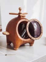 Original Upper City Xiaowu의 비행기 거실 장식 창의적인 서재 현관 귀여운 홈 데스크탑 북유럽 보석 보관 - 이미지 2