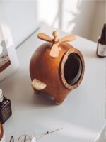 Original Upper City Xiaowu의 비행기 거실 장식 창의적인 서재 현관 귀여운 홈 데스크탑 북유럽 보석 보관 - 이미지 5