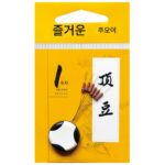 주오이딩 콩 낚싯대 팁 잠금 콩 실리콘 스페이스 콩 경쟁용 블랙핏 낚시 소형 액세서리 꼬임 방지 콩 모자 콩 - 이미지 4