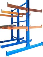 맞춤형 캔틸레버 랙 창고 보관 하드웨어 강철 파이프 알루미늄 브라켓 단면 및 양면 중장비 캔틸레버 랙 - 이미지 5