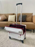 일본 18인치 소형 캡틴 스튜어디스 트롤리 케이스 경량 세관 비밀번호 가방 비즈니스 컴퓨터 짐 상자