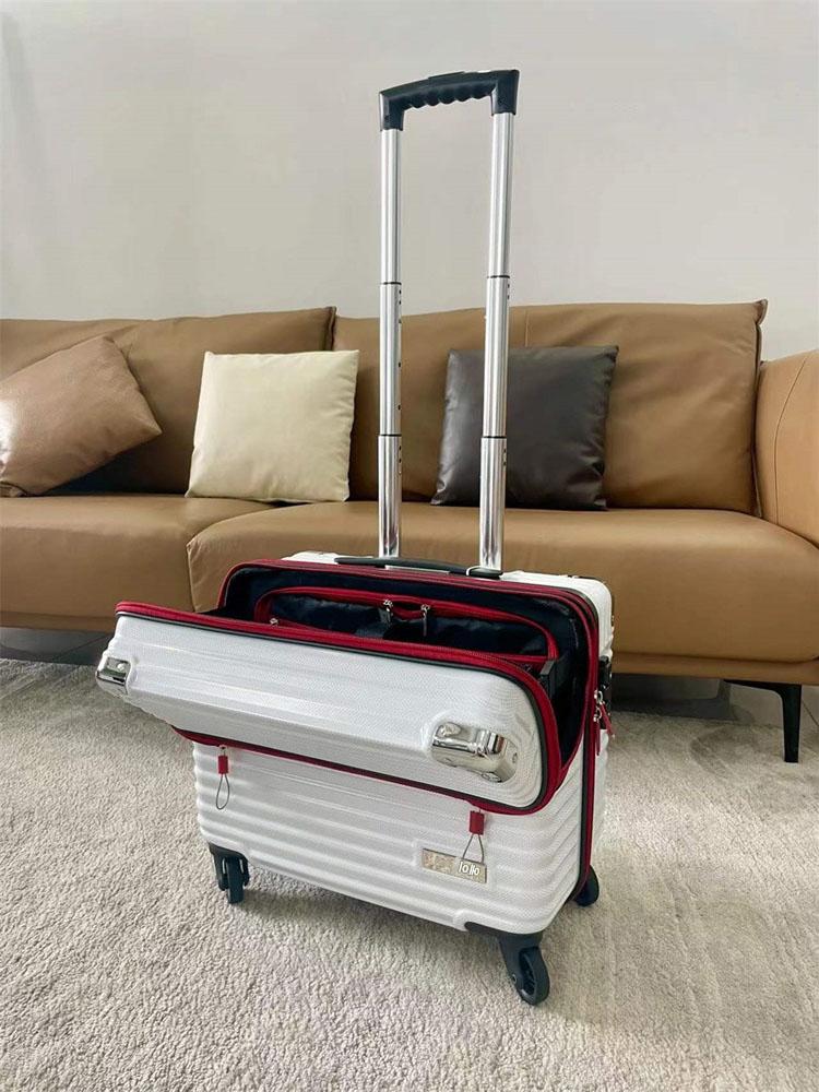 main_607791847042_0-1 일본 18인치 소형 캡틴 스튜어디스 트롤리 케이스 경량 세관 비밀번호 가방 비즈니스 컴퓨터 짐 상자 - 이미지 1