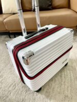 일본 18인치 소형 캡틴 스튜어디스 트롤리 케이스 경량 세관 비밀번호 가방 비즈니스 컴퓨터 짐 상자 - 이미지 2