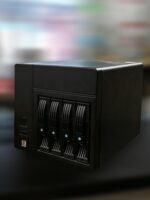 4슬롯 블랙 Synology i3/i5 Feiniu NAS 기가비트 2.5g 네트워크 포트 오디오 및 비디오 개인 클라우드 스토리지 저전력 소모 및 무소음 - 이미지 5