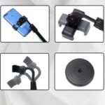 모바일폰 스탠드 데스크탑 셀링 라이브 방송 스탠드 데스크탑 텔레스코픽 네트 레드 쥬얼리 슈팅 모바일폰 스탠드 오버헤드 슈팅 스탠드 - 이미지 2