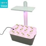 Zhili [스마트 수경 재배기] 토양 없는 재배로 가정 채소 재배, 채소 모종, 식물 생장 조명 - 이미지 2