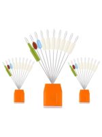 경쟁력 있는 공간 콩 실리콘 고품질 소형 원통형 리드 플로트 시트 세트 고품질 낚싯줄 세트 액세서리 대량 - 이미지 5