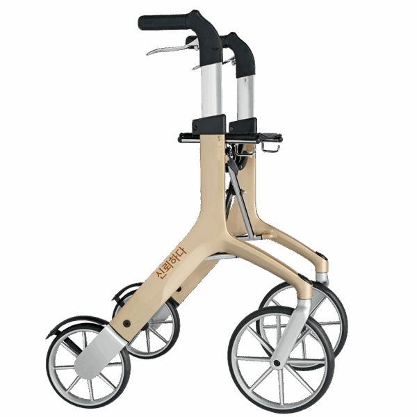 트러스트케어 스웨덴 수입 노인용 트롤리 워커 접이식 휴대용 쇼핑카트