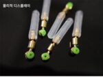 낚싯대 시트 실리콘 플러그 플로트 시트 회전 플로트 시트 구리 헤드 경쟁용 빠른 플로트 시트 뗏목 낚시 티켓 시트 소형 액세서리 - 이미지 3
