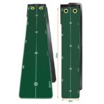 사무실 및 실내 퍼팅 그린 연습 용품에 적합한 조절식 경사로가 있는 한국산 벨벳 골프 퍼팅 연습 도구 - 이미지 2