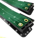 사무실 및 실내 퍼팅 그린 연습 용품에 적합한 조절식 경사로가 있는 한국산 벨벳 골프 퍼팅 연습 도구 - 이미지 3