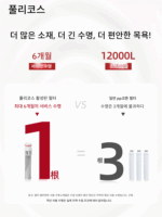 일본식 샤워 헤드 욕조 필터 정수기 탈염소 연수 뷰티 슈퍼 부스트 샤워기 홈 샤워 헤드 - 이미지 4