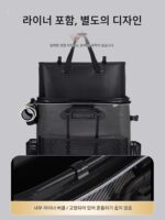 낚시통 대용량 낚시장비 가방 물고기 보호 상자 다기능 살아있는 물고기 통 대형 물고기 보호 통 낚시 의자 가방 - 이미지 5