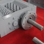 금속 분쇄기 더블 샤프트 목재 가정용 쓰레기 분쇄 플라스틱 고무 와이어 분쇄 소형 분쇄기 섀시 - 이미지 3