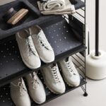 스웨덴 스트링 벽걸이 선반 금속 선반 신발장 잡지 층 벽걸이 책장 거실 선반