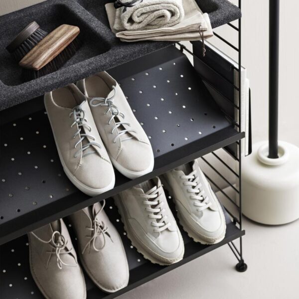 스웨덴 스트링 벽걸이 선반 금속 선반 신발장 잡지 층 벽걸이 책장 거실 선반