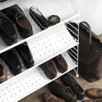 스웨덴 스트링 벽걸이 선반 금속 선반 신발장 잡지 층 벽걸이 책장 거실 선반 - 이미지 2