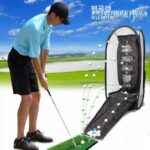 새로운 골프 치핑 연습망 가족 실내 엔터테인먼트 히팅망 히팅 케이지 볼 네트 타겟 천 포함