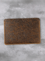 Apple Macbook 컴퓨터 보호 슬리브 라이너 백 Tangcao 패턴 핸드메이드 첫 번째 레이어 소가죽 크레이지 호스 가죽 MACX20S에 적합 - 이미지 5