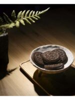 높은 발이 있는 차 쟁반 중국 선 차 간식 간식 쟁반 말린 과일 쟁반 절묘한 작은 과일 쟁반 세라믹 홈 거실 - 이미지 2