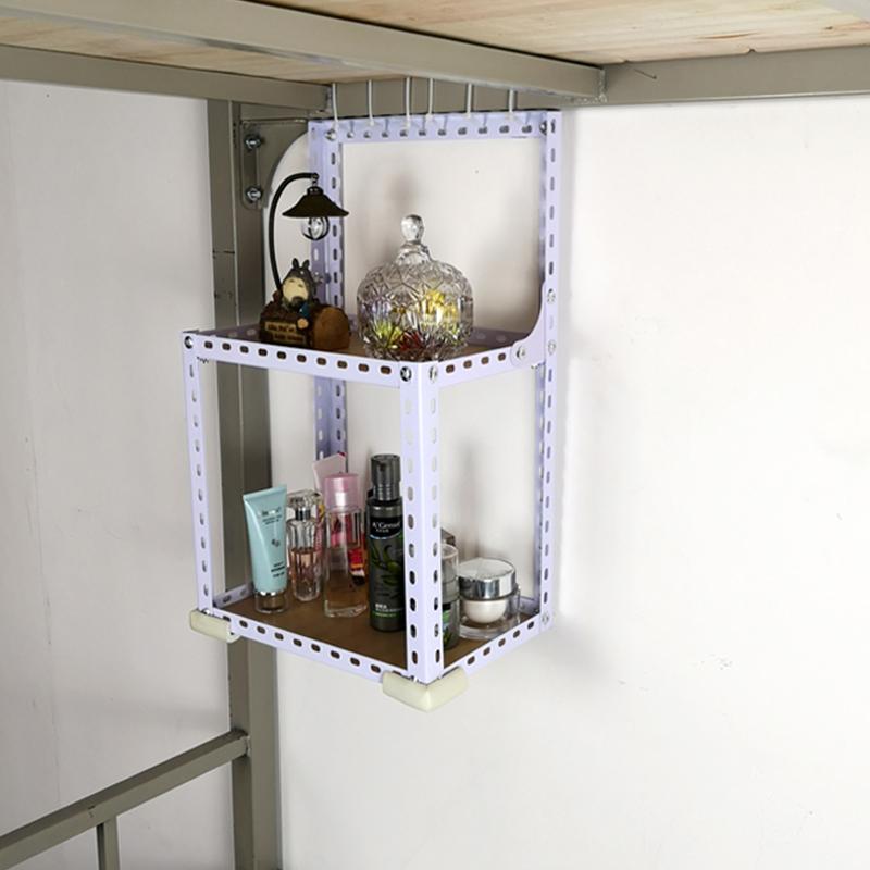 main_617063489696_0-1 학생 기숙사 화장품 선반 소형 수납 선반 미니 공간 마스터 사물함 하단 침대 벽면 장착 - 이미지 1