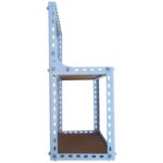 학생 기숙사 화장품 선반 소형 수납 선반 미니 공간 마스터 사물함 하단 침대 벽면 장착 - 이미지 5