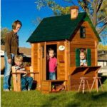 야외 캐빈 모바일 어린이 장난감 방 놀이터 등반 조립 소형 주택 유치원 게임 룸 나무 집 - 이미지 3