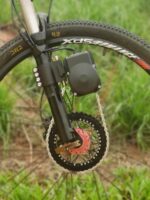 플래시 오렌지 파워 자전거 개조 전기 키트 산악 자전거 개조 전기 부스터 48V 배터리 전면 구동 모터