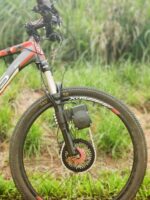 플래시 오렌지 파워 자전거 개조 전기 키트 산악 자전거 개조 전기 부스터 48V 배터리 전면 구동 모터 - 이미지 2