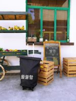 Dezòd 휴대용 미니 트롤리 접이식 홈쇼핑, 익스프레스 배송 및 소포 수령을 위한 핸드풀, 가벼운 무게 - 이미지 3