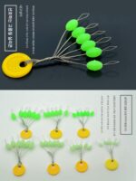 야광 형광 소형 공간 빈락 낚싯대 실리콘 대형 고정 낚싯대 팁 튜브 라인 엉킴 방지 낚시 액세서리 - 이미지 2