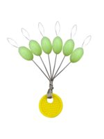 야광 형광 소형 공간 빈락 낚싯대 실리콘 대형 고정 낚싯대 팁 튜브 라인 엉킴 방지 낚시 액세서리 - 이미지 5