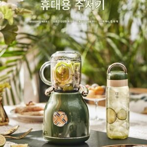 CHANCOO/오렌지 키친 CC5800 주서 가정용 과일 주스 다기능 휴대용 주서 레트로