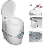 네덜란드 포타포트 셋포드 RV 휴대용 자동차 화장실 모바일 화장실 야외 PPQ365 - 이미지 2