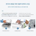 네덜란드 포타포트 셋포드 RV 휴대용 자동차 화장실 모바일 화장실 야외 PPQ365 - 이미지 3