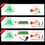 그린 골프 히팅 케이지 홈 실내 및 실외 스윙 치핑 연습 네트 트레이닝 히팅 네트 히팅 매트 - 이미지 2