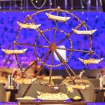 인터넷 연예인 크리에이티브 관람차 바베큐 그릴 개성 초밥 호텔 냄비 특별 플레이트 레스토랑 간식 랙 저녁 접시 - 이미지 4