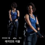 국내 레지던트 이블 생화학적 위기 질 핸드메이드 1/6 클래식 에디션 모델 게임 장식품 주변