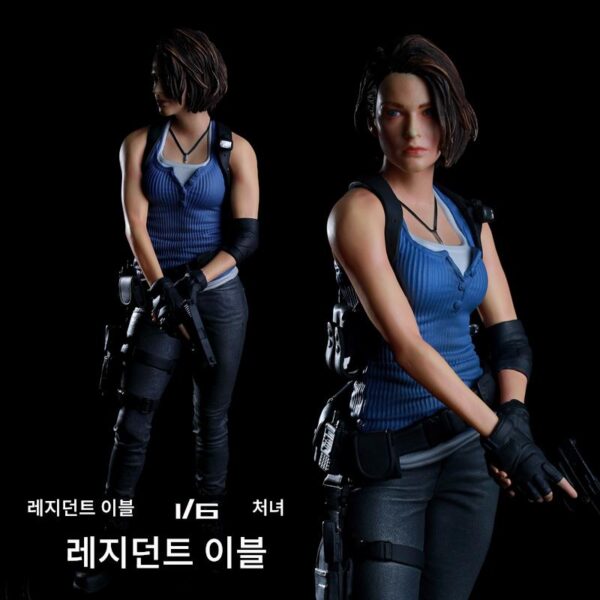국내 레지던트 이블 생화학적 위기 질 핸드메이드 1/6 클래식 에디션 모델 게임 장식품 주변